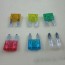 120pcs Auto Car Mini Blade Type Fuse Assortment 5A 10A 15A 20A 25A 30A Amp