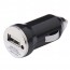 GERUITE - Car Charger Adapter Cigarette Lighter For Iphone 455s5c66s6 Plus 1 Usb Black