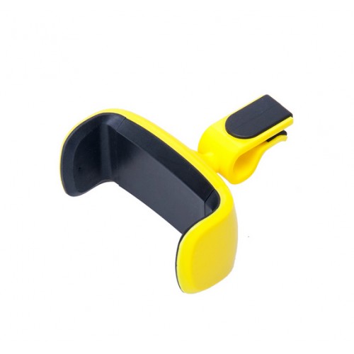 OEM - 360 Degree Car Phone Holder Air Vent Mount Stand For Mobile Smart Yellow