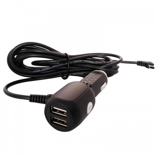 PHISUNG - Dc12v 24v To 5v 5a Dual Usb Car Charger Adapter For Smart Phone Gps Car