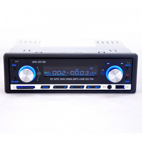 JSD - 12V Car Stereo Fm Radio Mp3 Audio Player Support Bluetooth Phone With Usb/Sd Mmc Port Car Electronics In-Dash