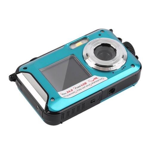 OEM - 2.7inch Tft Digital Camera Waterproof 24mp Max Blue