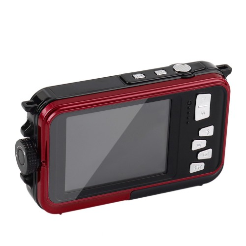 OEM - 2.7inch Tft Digital Camera Waterproof 24mp Max Red