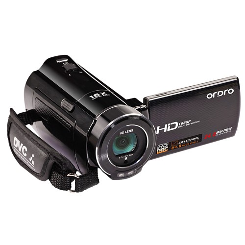 ORDRO - Ordro Hdv-V7 Mini Camcorder 1080p Full Hd 24 Mp Cmos Digital Video