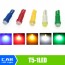 AA - 20pcs T5 1 Led Smd Ceramic Dashboard Auto Light White