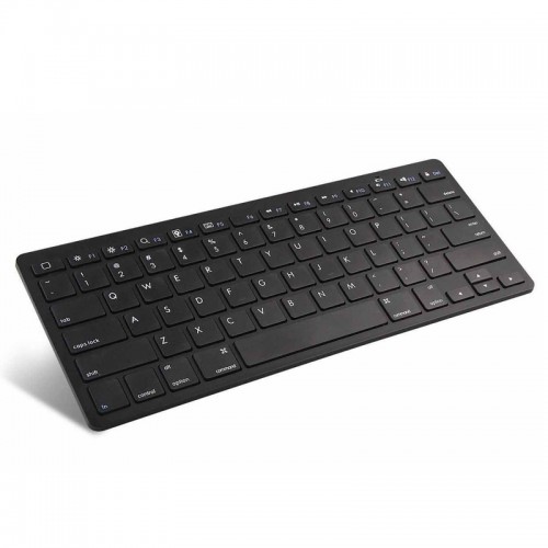 24E - 1 Piece Ultra-Slim Wireless Keyboard Bluetooth 3.0 For Apple IPad/IPhone Series BookPhones Pc Computer Black