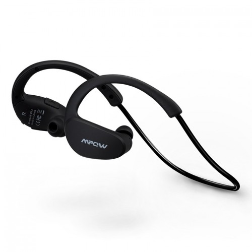 MPOW - Mpow Mbh6 Handsfree Cheetah 4.1 Bluetooth Headphones Wireless Stereo Black