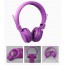 OEM - 3.5mm Headset Stereo Noise Isolating For Mp3 Mp4 Purple