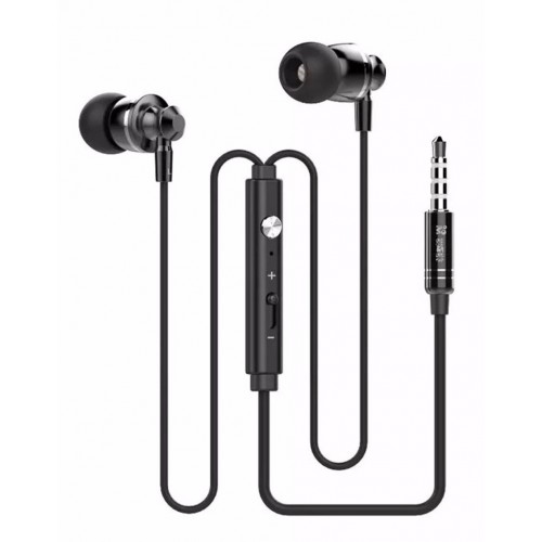 OEM - 3.5mm Super Bass Stereo Earbuds Black