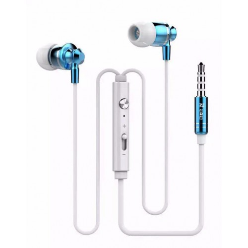 OEM - 3.5mm Super Bass Stereo Earbuds Blue