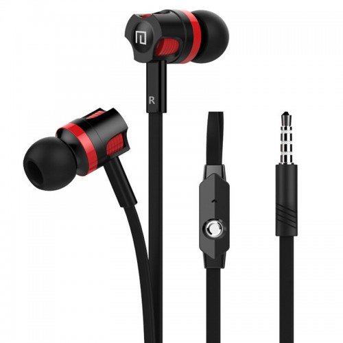 OEM - Jm26 Stereo Bass Earbuds With Mic For Black