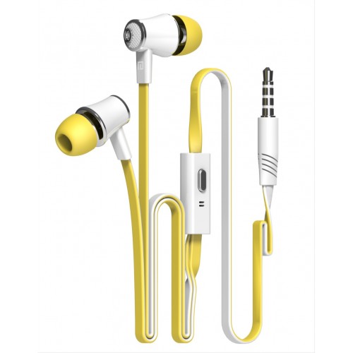 OEM - 100% Original Langsdom Super Bass Headphones Stereo Yellow