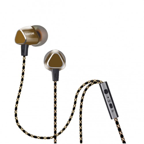 QKZ - X36m Earphone For Mp3 Mp4 With Mcirophone Earphone Gold