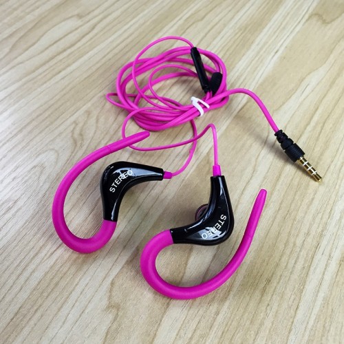 OEM - 3.5mm Sport Headset With Mic For Mei Red