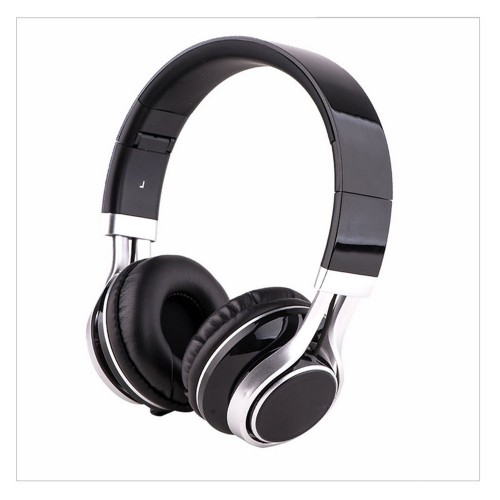 SYLLABLE - Wired 3.5mm Foldable Headset Stereo Glowing Headphones Black