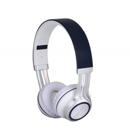 SYLLABLE - Wired 3.5mm Foldable Headset Stereo Glowing Headphones Blue