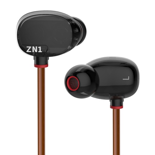 QKZ - Kz N1 Earphones And Mini Dual Driver Extra Bass Turbo Wide