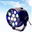 MOGOI - Disco Lamp 12x3w Led Par Light Dj 36w Dmx Rgbw Stage Home Party Entertainment Blue