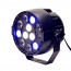 MOGOI - Disco Lamp 12x3w Led Par Light Dj 36w Dmx Rgbw Stage Home Party Entertainment Blue