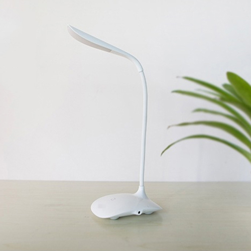 OEM - Bendable Usb Rechargable Fashion Clips Eyeshield Reading Desk Lamp Table Lamp White