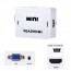 OEM - Vga To Hdmi Full Hd Video 1080p Audio Converter Box Adapter For Pc Laptop Dvd Tv