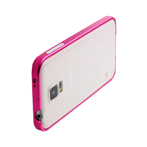 Ultrathin No Screws Frame Phone Cover Metal Luxury Aluminum Bumper Case For Samsung Galaxy S4 Rose Red