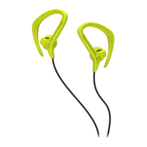 SKULLCANDY - Chops Active Grip Earbuds In Hot Lime