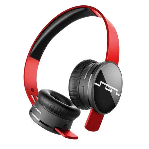 OEM - Sol Republic Tracks On Ear Headphones With V8 Sound Engine Speakers Android Red