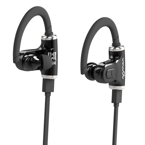 OEM - Wireless Sports Stereo Sweatproof Bluetooth Earphone Headphone Earbuds Headset Black