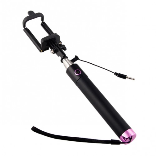 Extendable Folding Wired Selfi Stick Monopod For Samsung Galaxy S5 Note3 Iphone 6 5s Perche Selfies Selfiepod