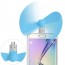 UNIVERSAL - Fashion Micro Usb Mini Air Cooling Fan Cooler Fr Android Mobile Phone Blue