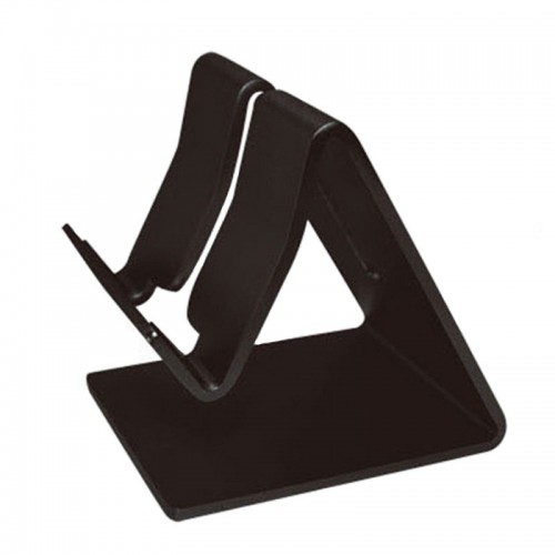 UNIVERSAL - Aluminum Cell Phone Desk Stand Holder For Tablet Mini Samsung Iphone Black