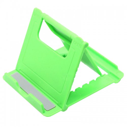 UNIVERSAL - Desk Portable Foldable Stand Holder Cradle For Iphone 6 Samsung Phone Green