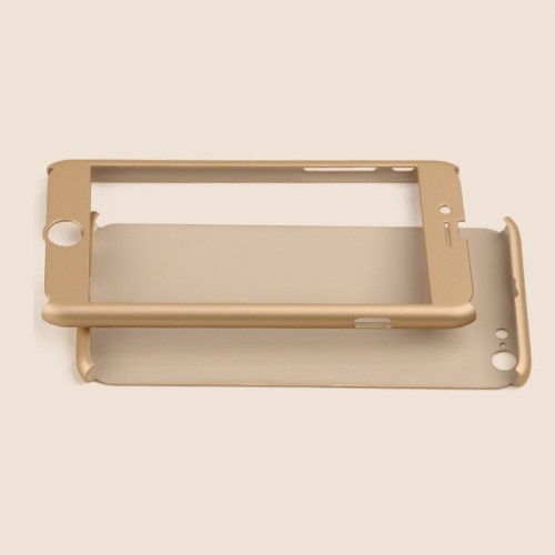 Iphone 6 The Best Quality Plastic 100% Complete Coverage Of 360 Degrees Back Cover For 4.7inch Gold