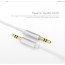 UGREEN - 3.5mm Audio Cable 90 Degree Right Angle Aux Flat Cable For Car Iphone For Beats Headphone White