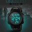 Men Sports Watches 50m Waterproof Fashion Casual Digital Led Multi-Function Wristwatches Gold