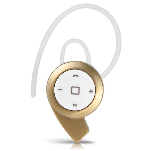 IRULU - Mini V4.0 Wireles Stereo Headset Bluetooth Earphone Headphone Bluetooth Handfree Gold