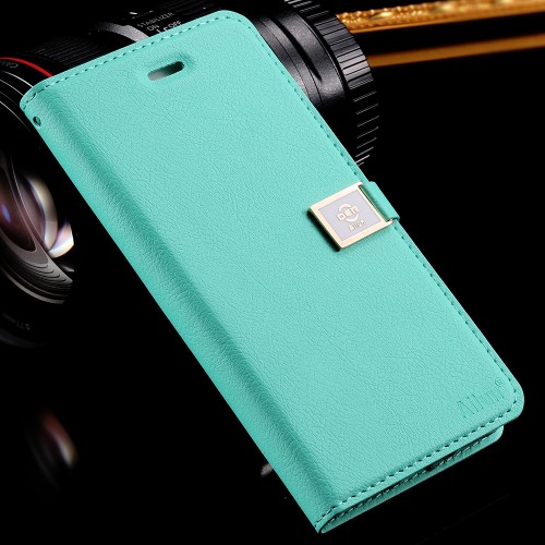 FLOVEME - Iphone 6 4.7 6s Card Slot Wallet Holster Phone Cover Blue