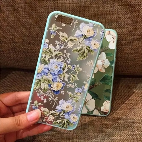 LACK  - Floral Painted 3d Relief For Apple Iphone 6 Iphone6 6s 4.7 04