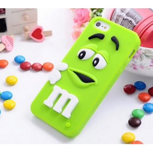 OEM - Iphone 6 Candy Rubber Soft Silicone Cartoon Cell Phone Case Covers For Iphone6 4.7inch Case Cover Green