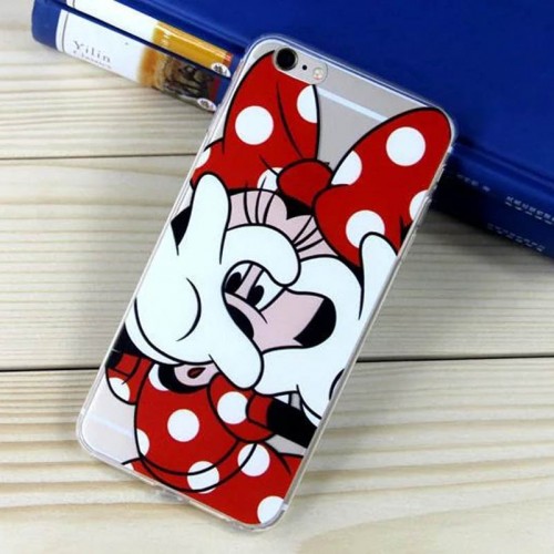 OEM - Minnie Mickey Ultra-Thin Tpu Soft Cover For Apple Iphone6 6s 4.7 Mobile Phone Protective Cases For 01