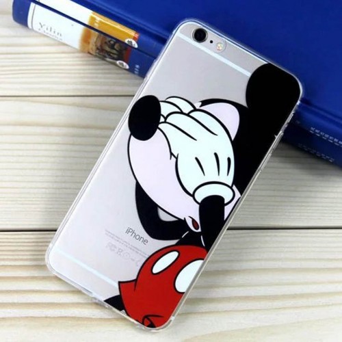 OEM - Minnie Mickey Ultra-Thin Tpu Soft Cover For Apple Iphone6 6s 4.7 Mobile Phone Protective Cases For 02