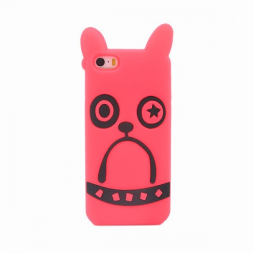 OEM - 3d Cartoon Animal Soft Silicone For Iphone5 5s 02