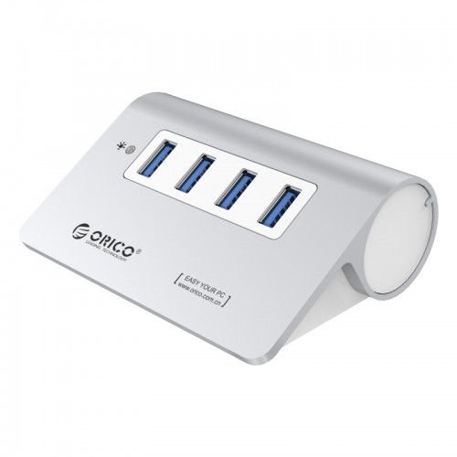 ORICO - Aluminum High Speed Mini 4 Port Micro Usb 3.0 Hub