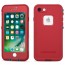 OEM - LifeProof FRE Series Waterproof TWPP Case for Apple iPhone 7 4.7 Red