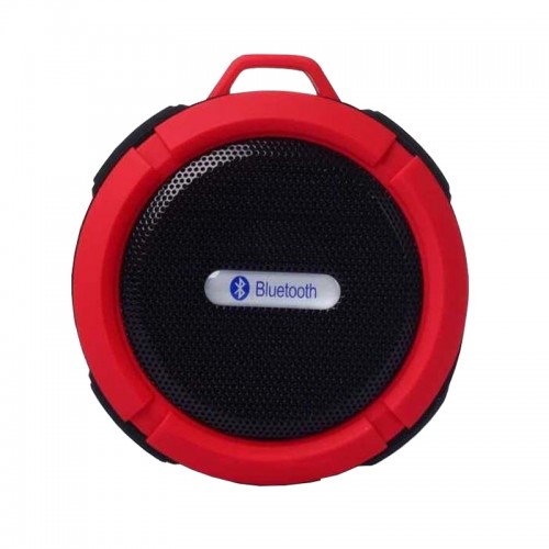 Wireless Portable Waterproof Bluetooth Speaker V3.0+A2dp Issc Shower Outdoor Car Speaker Red