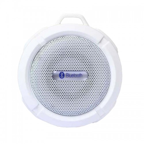 Wireless Portable Waterproof Bluetooth Speaker V3.0+A2dp Issc Shower Outdoor Car Speaker White