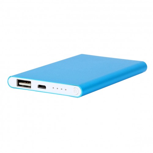 OEM - Ultra-Thin Portable12000mah External Battery Charger Power Bank For Smart Phones Blue