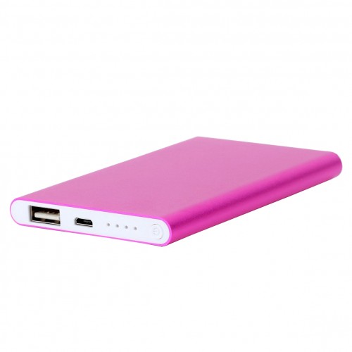 OEM - Ultra-Thin Portable12000mah External Battery Charger Power Bank For Smart Phones Rose