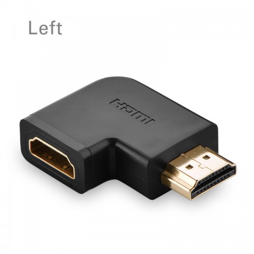 UGREEN - Hdmi Cable Adapter Converter Extender 90 Degrees 270 Degrees For 1080p Hdtv Adapter Left